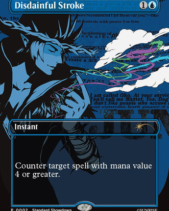Disdainful Stroke