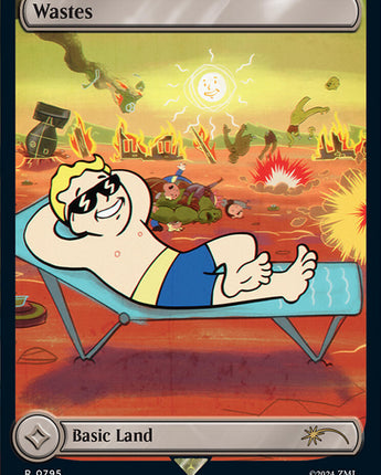Wastes (795) - Full Art (Rainbow Foil)