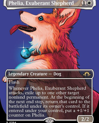 Phelia, Exuberant Shepherd (Borderless)
