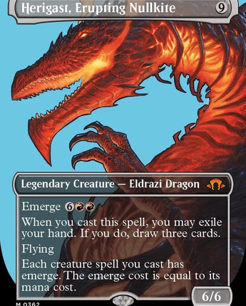 Herigast, Erupting Nullkite (Borderless)