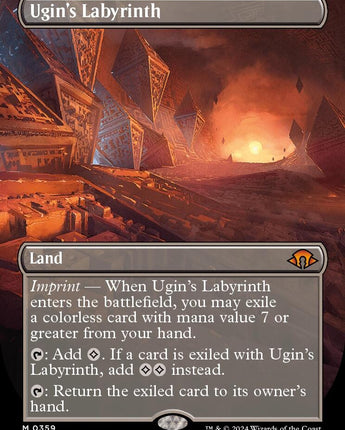 Ugin's Labyrinth (Borderless)