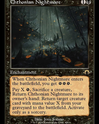 Chthonian Nightmare (Retro Frame)