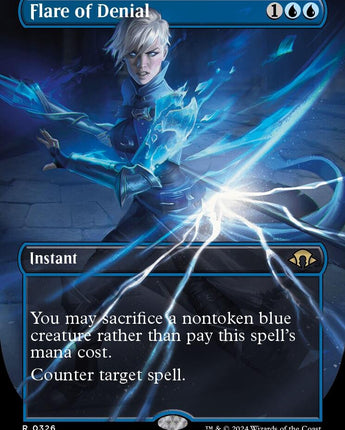 Flare of Denial (Borderless)