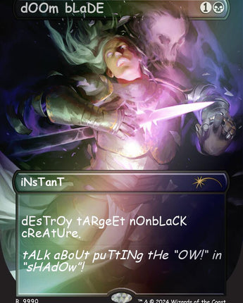 dOOm bLaDE (Rainbow Foil)