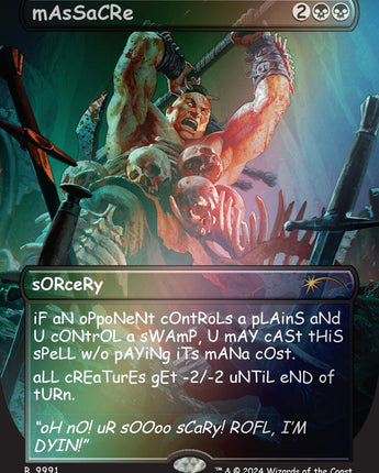 mAsSaCRe (Rainbow Foil)