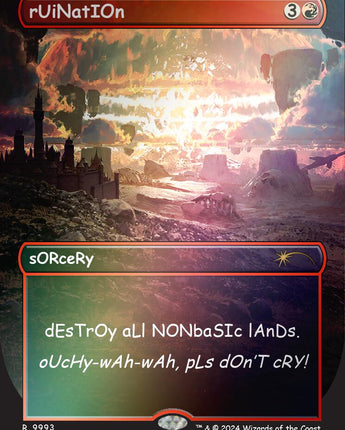 rUiNatIOn (Rainbow Foil)