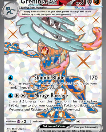 Greninja ex - 198/167