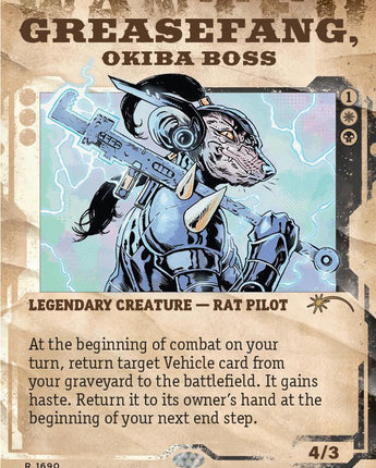 Greasefang, Okiba Boss
