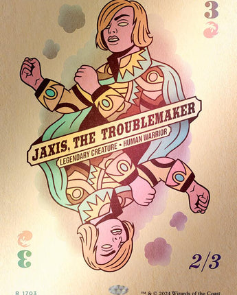 Jaxis, the Troublemaker (Rainbow Foil)