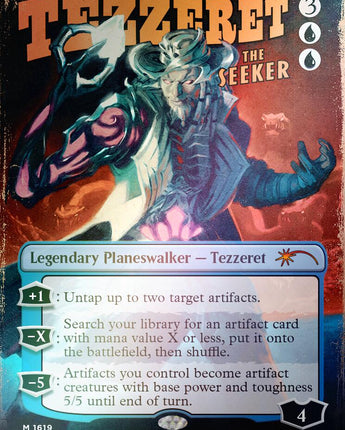 Tezzeret the Seeker (1619) (Rainbow Foil)