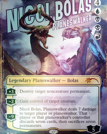 Nicol Bolas, Planeswalker (Rainbow Foil)