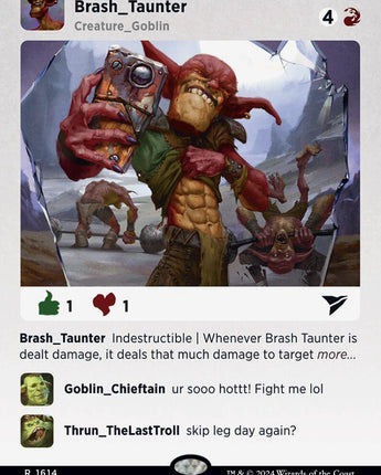 Brash Taunter