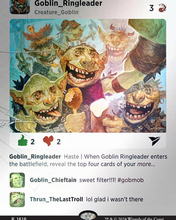 Goblin Ringleader (Rainbow Foil)