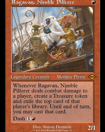 Ragavan, Nimble Pilferer (Retro Frame)
