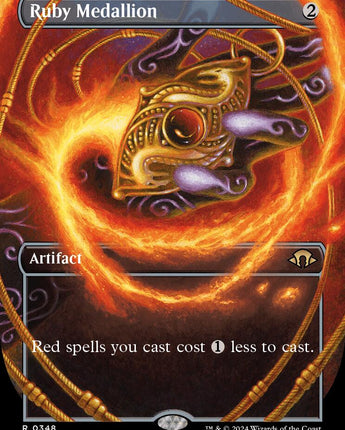 Ruby Medallion (Borderless)