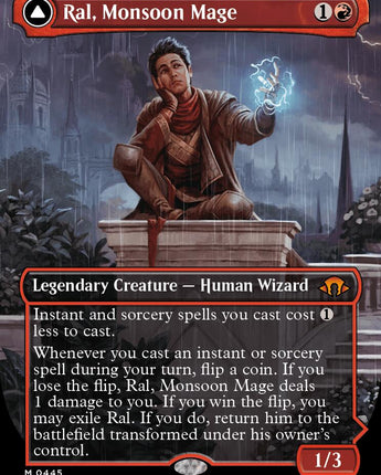 Ral, Monsoon Mage (Borderless)