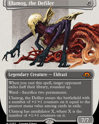 Ulamog, the Defiler (Borderless)