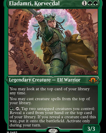 Eladamri, Korvecdal (Foil Etched)
