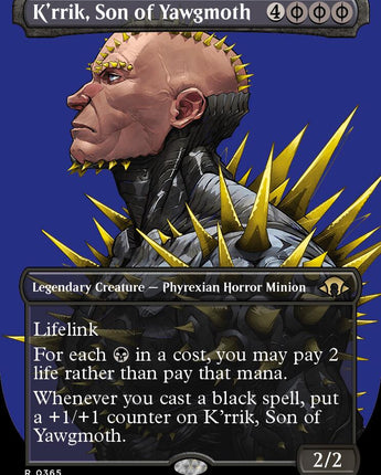 K'rrik, Son of Yawgmoth (Borderless)