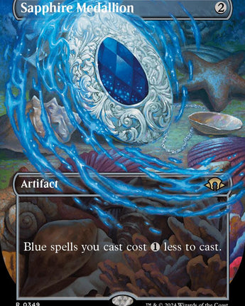Sapphire Medallion (Borderless)