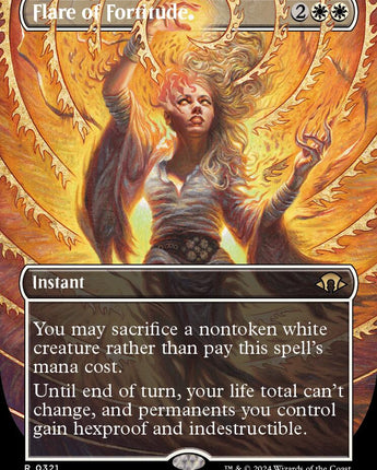 Flare of Fortitude (Borderless)