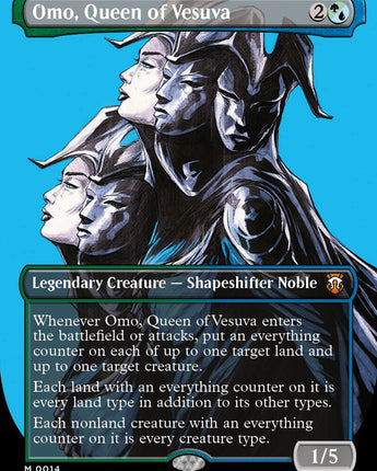 Omo, Queen of Vesuva (Borderless)