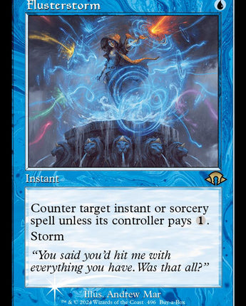 Flusterstorm (Retro Frame)