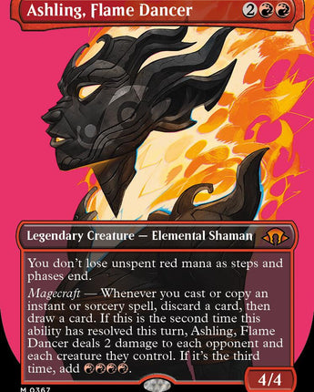 Ashling, Flame Dancer (Borderless)