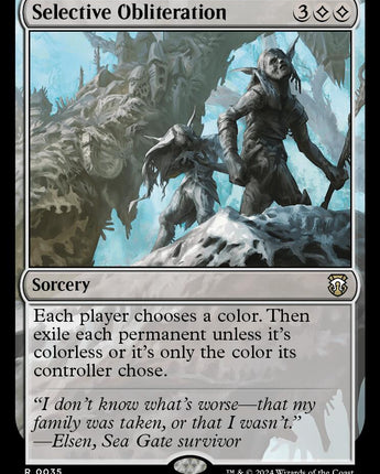 Selective Obliteration