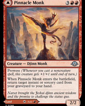 Pinnacle Monk