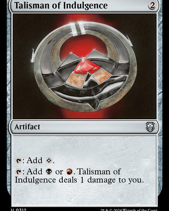 Talisman of Indulgence