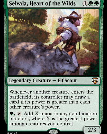 Selvala, Heart of the Wilds (Ripple Foil)