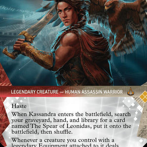 Kassandra, Eagle Bearer (Showcase) (Textured Foil)