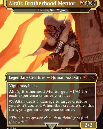 Altair, Brotherhood Mentor - Kelsien, the Plague