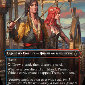 Mary Read and Anne Bonny (Borderless)