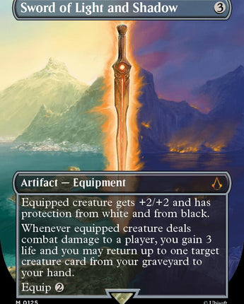 Sword of Light and Shadow (Borderless)