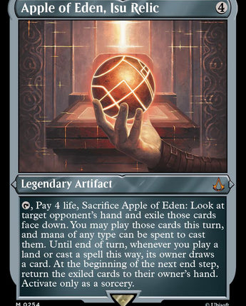 Apple of Eden, Isu Relic (Foil Etched)