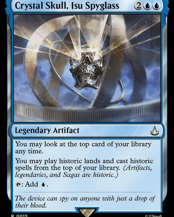 Crystal Skull, Isu Spyglass