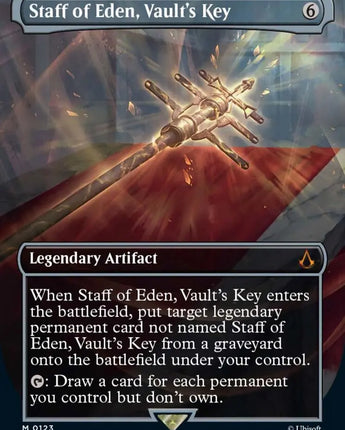 Staff of Eden, Vault's Key (Borderless)