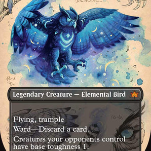 Maha, Its Feathers Night (Borderless)