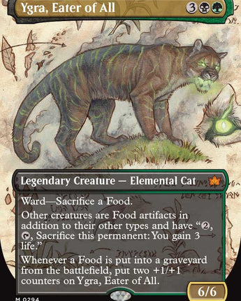 Ygra, Eater of All (Borderless)