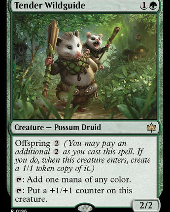 Tender Wildguide
