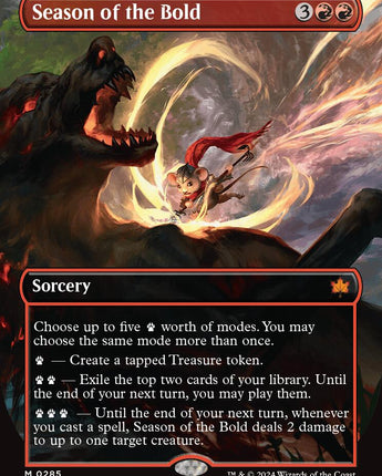 Season of the Bold (Borderless)