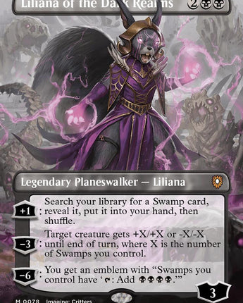 Liliana of the Dark Realms (Borderless)