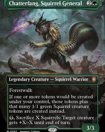 Chatterfang, Squirrel General (Borderless)