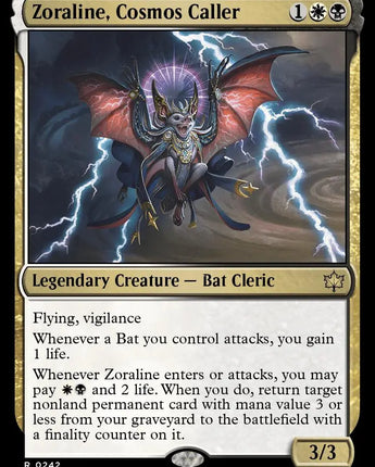 Zoraline, Cosmos Caller