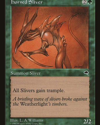 Horned Sliver