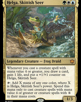 Helga, Skittish Seer