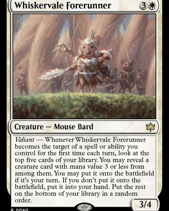 Whiskervale Forerunner
