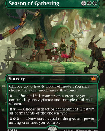 Season of Gathering (Borderless)